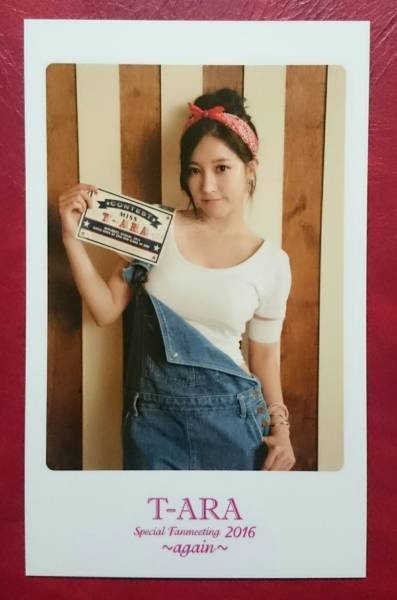 T-ARA ソヨン Special Fanmeeting 2016 again ポラロイドカード PINK ピンク 桃 トレカ 即決 Soyeon ファンミーティング グッズ ティアラ_画像1