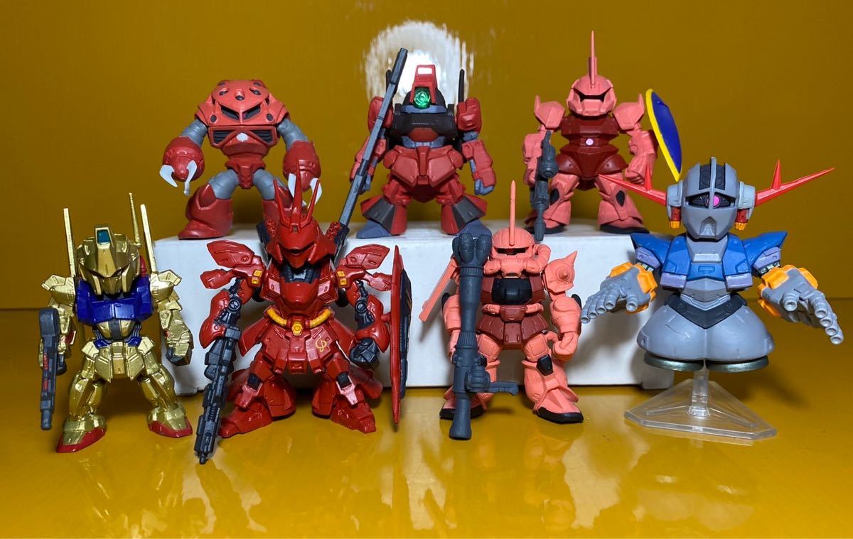 早い者勝ち ガンダムコンバージ シャア専用7個セット サザビー 早い者勝ち ガンダムコンバージ シャア専用7個セット サザビー
