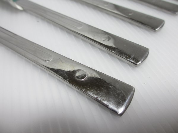  made in Japan cutlery Palau desert knife 8P set unused goods 