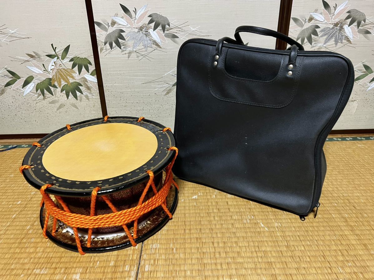 和楽器 締め太鼓 和太鼓 ソフトケース付き kayanhome.com