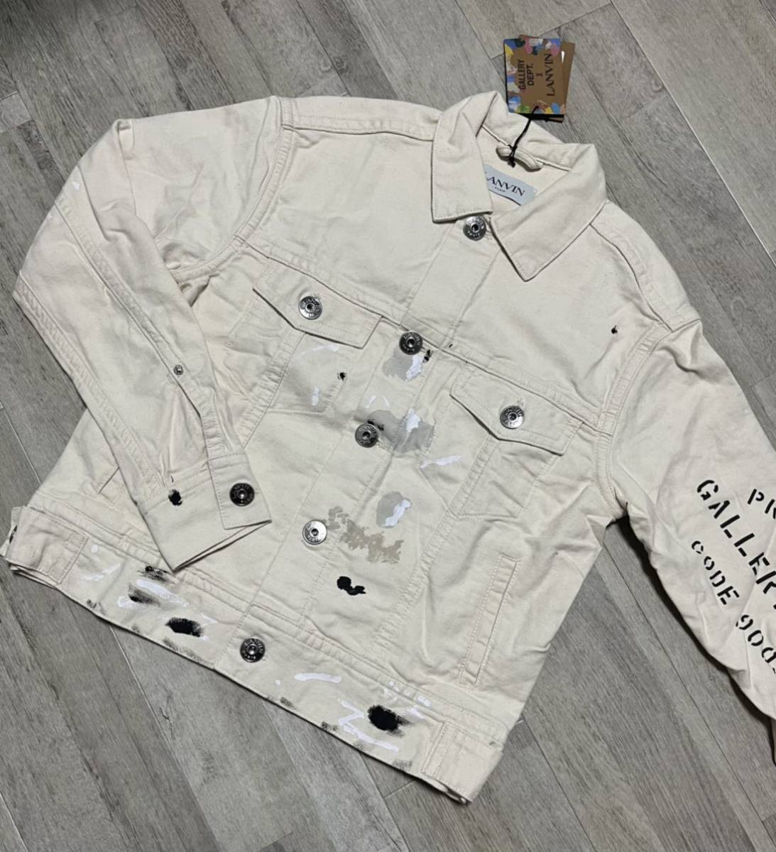 GALLERY DEPT × LANVIN ギャラリーデプト デニムジャケット | charcas