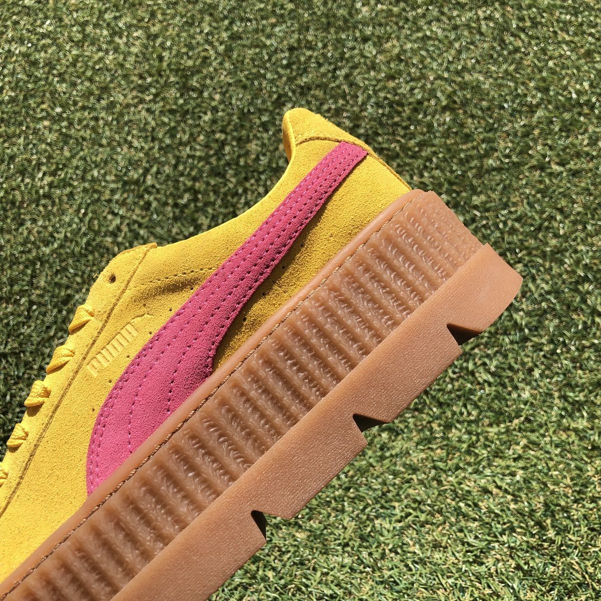 新同24.5 PUMA×FENTY CREEPER SUEDEプーマ×フェンティ クリーパースエード G396_画像7