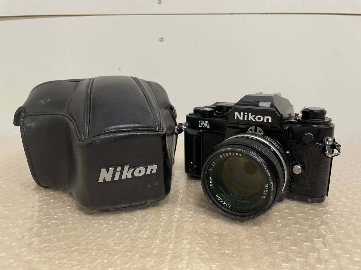 Nikon/ニコン/FA/フィルムカメラ/NIKKOR 50mm 1:1.4/ジャンク品/_画像1