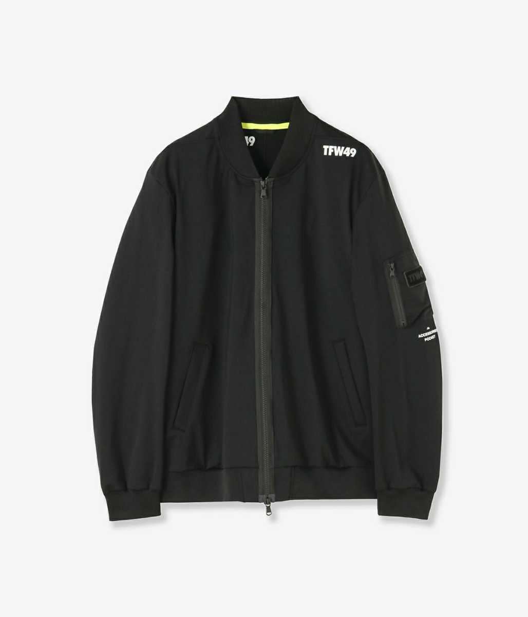 22SS junhashimoto ゴルフTFW49 BLACK L THE MA-1ハイパーストレッチ