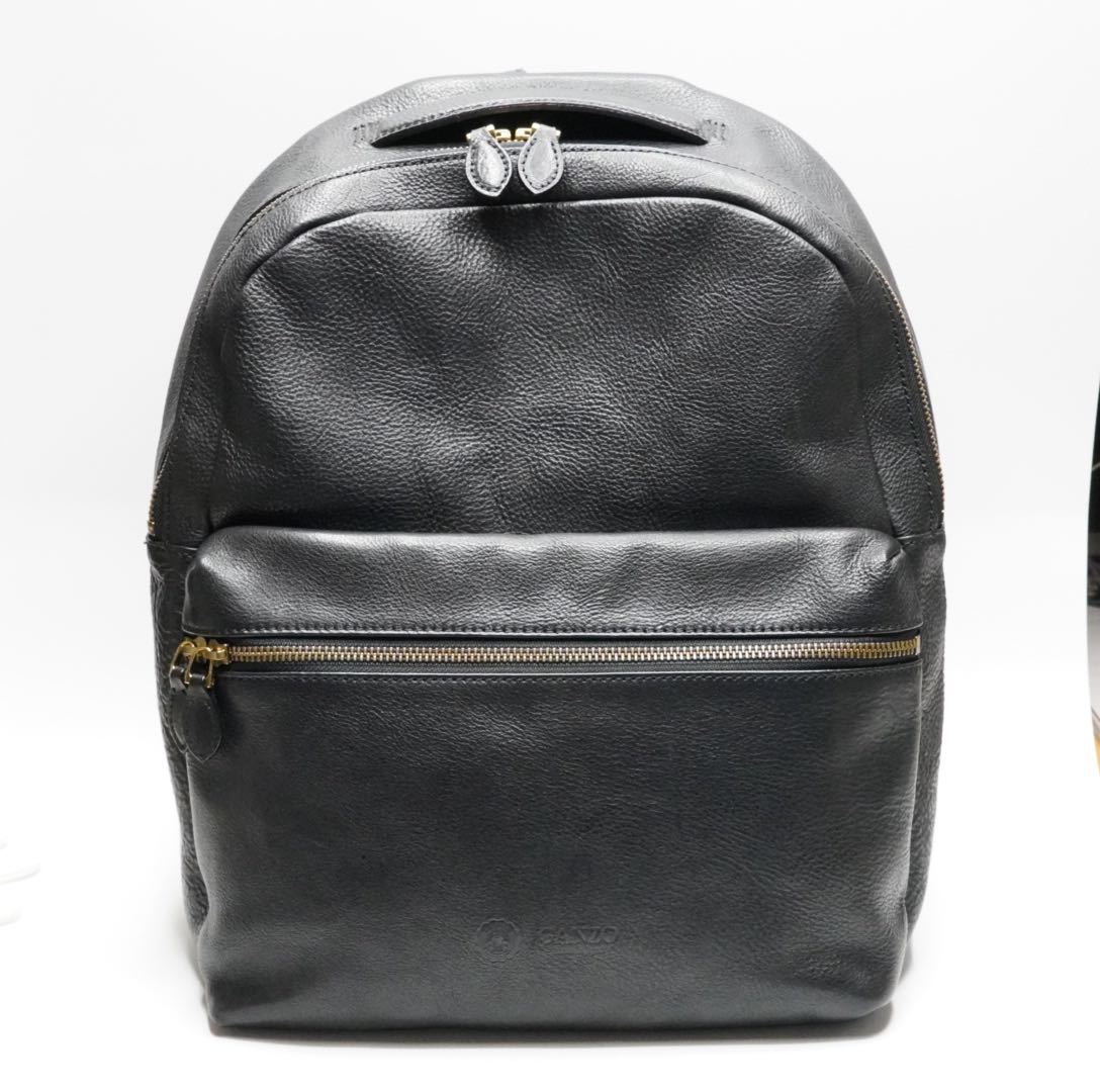 美品 GANZO 7QS-H デイバッグ ガンゾ リュック バックパック 鞄 本革