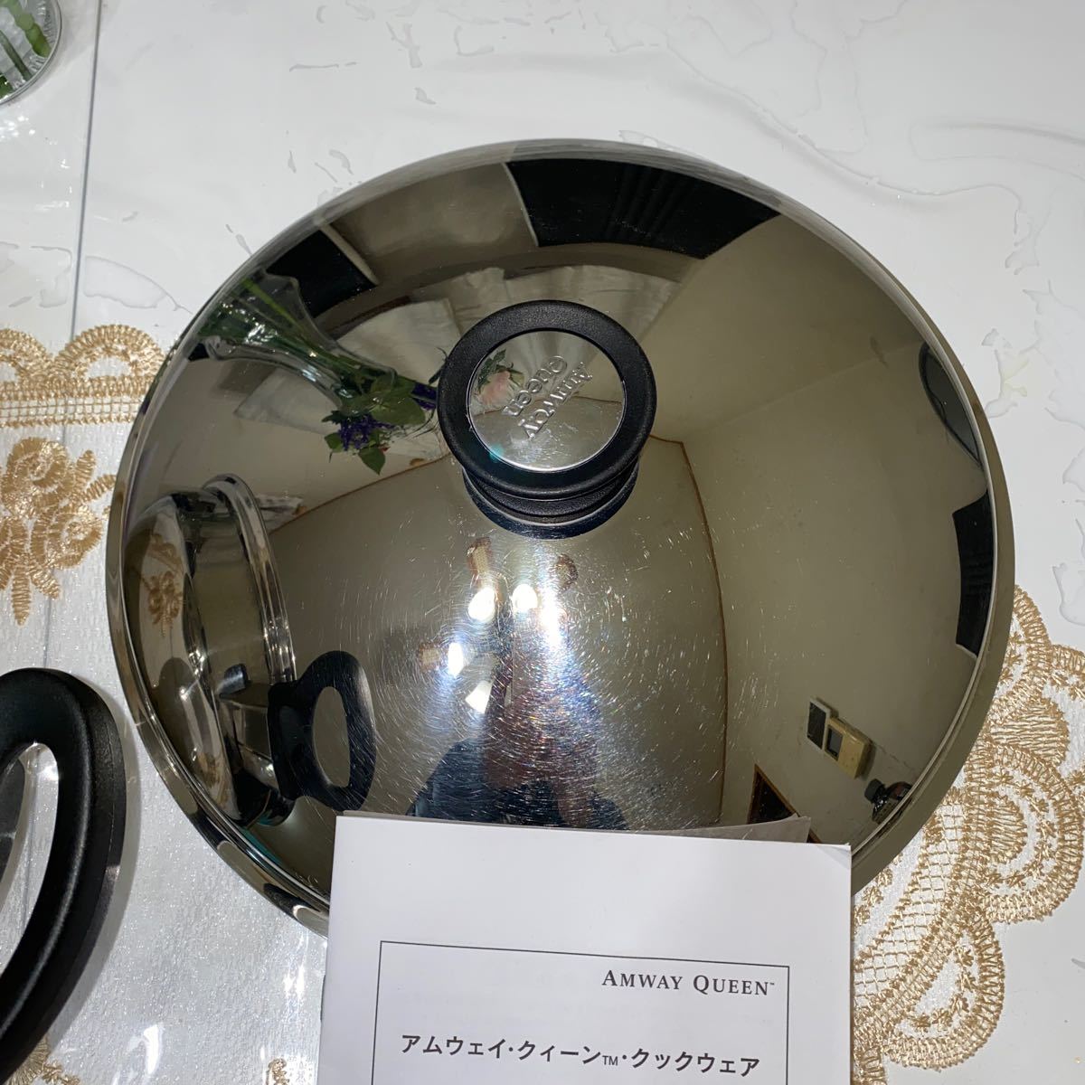 アムウェイクィーンクックウェアウォック旧型網付き | befoods.cl