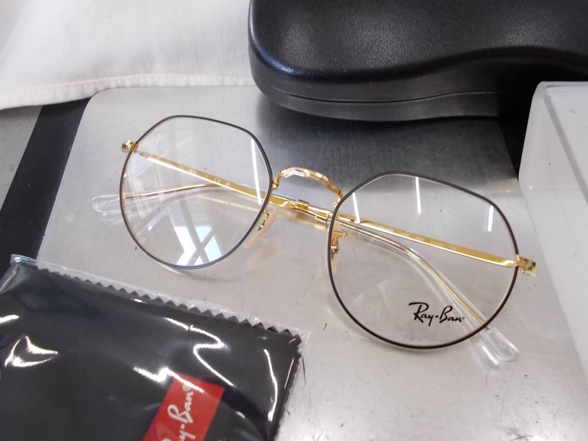 再入荷！】 お洒落な JACK レイバン RayBan 変則 RB6465-2890-51 眼鏡