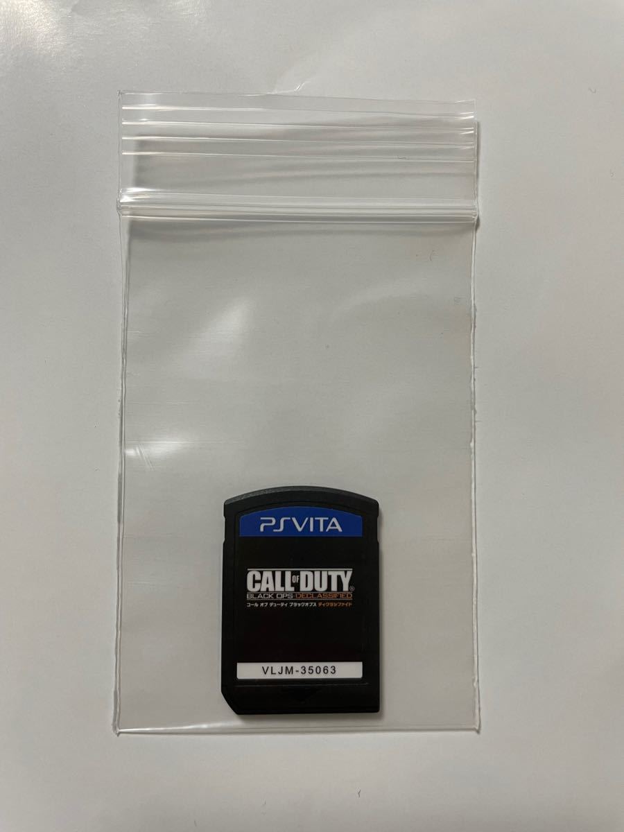 PS Vita CoD コールオブデューティブラックオプスディクラシファイド  CALL OF DUTY BLACK OPS