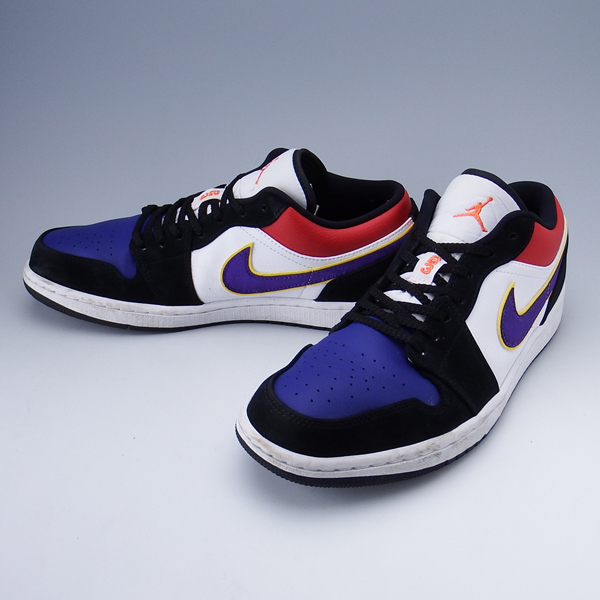 Yahoo!オークション - NIKE AIR JORDAN1 LOW LAKERS TOP3 us10 Yahoo!オークション - NIKE AIR JORDAN1 LOW LAKERS TOP3 us10