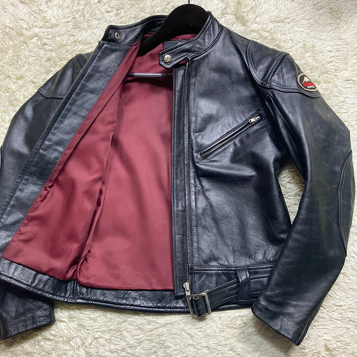 圧巻!』クシタニ ライディングジャケット ライダース カウレザー 牛革
