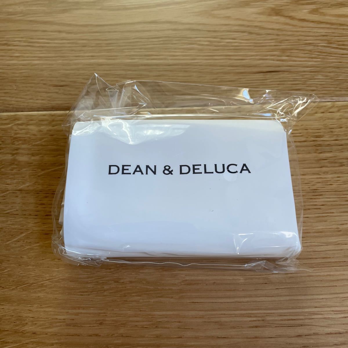 新品ディーンアンドデルーカ DEAN&DELUCAミニマム エコバッグ ホワイト ディーン&デルーカ