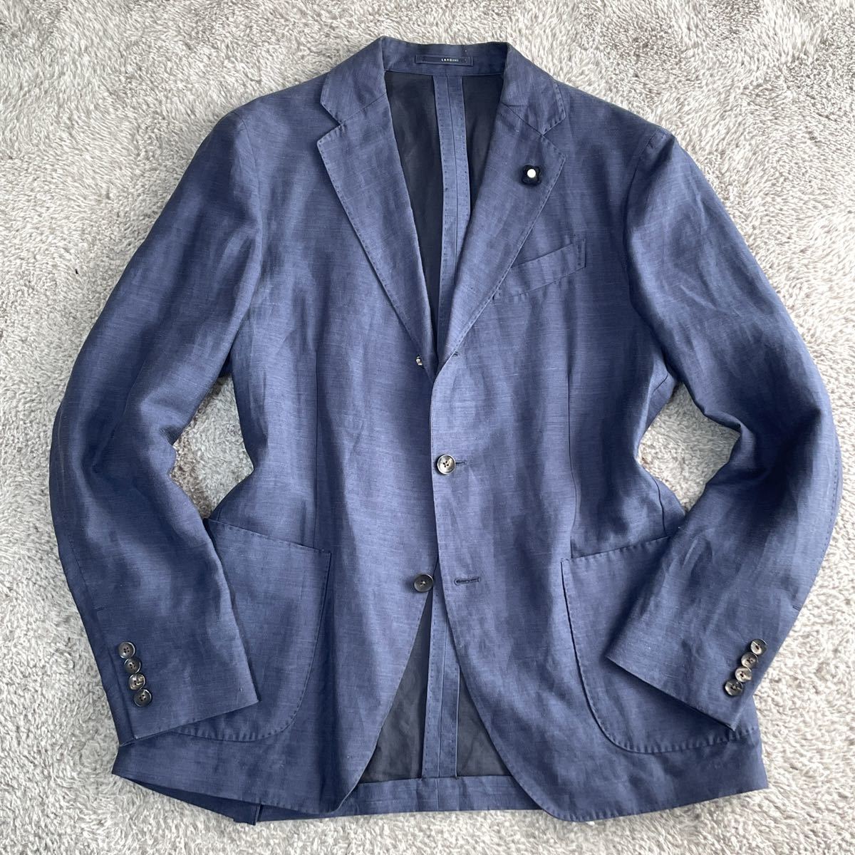 大人のお洒落◎ラルディーニ / LARDINI リネン一枚仕立てで魅せる清涼