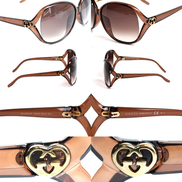 ☆【】GUCCI グッチ GG3525/k/S XGJFM Made In italy インター