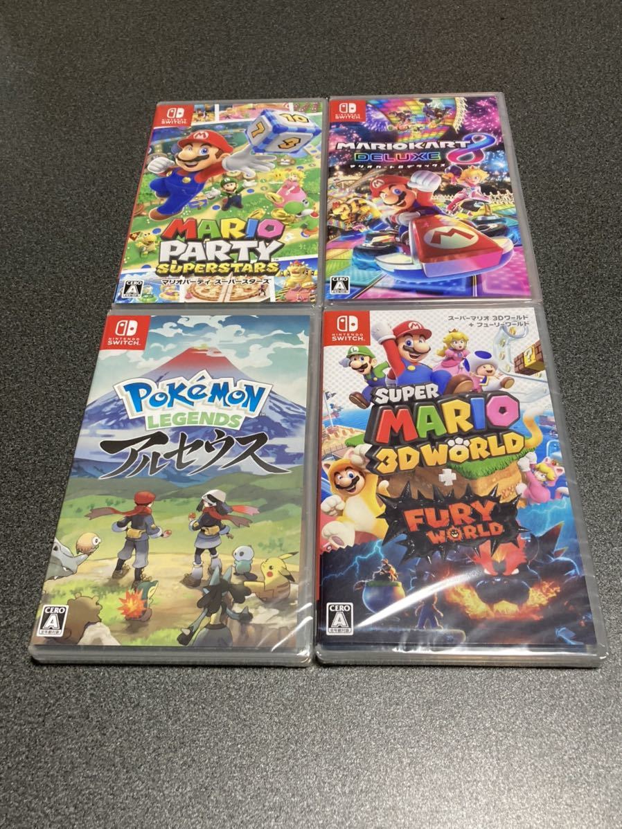 数量限定】 ニンテンドースイッチ スマブラ アルセウス マリオパーティ ...