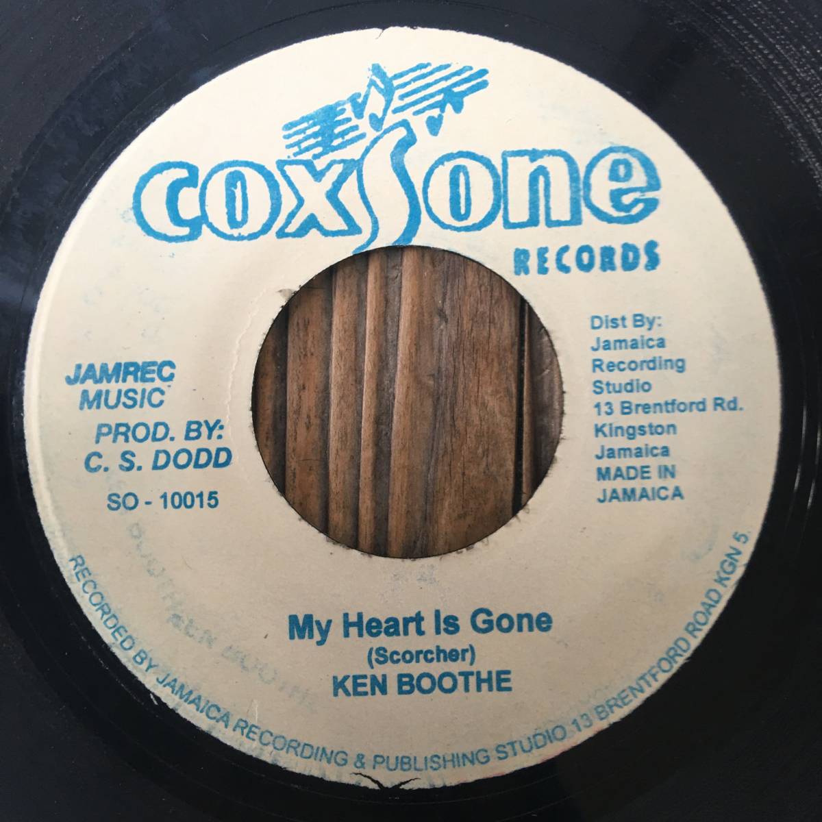 ★送料込み/試聴！A/Big Riddim【Ken Boothe/My Heart Is Gone/Sound Dimension/Summer Version】7inch Studio One / Coxsone JA Reissue_画像1