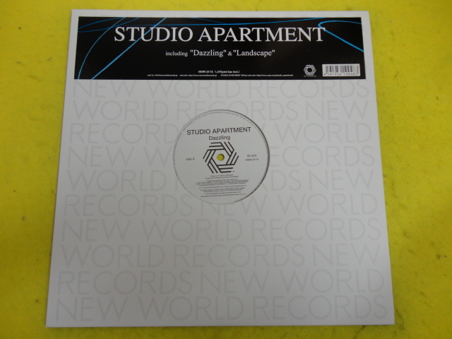 Studio Apartment - Dazzling オリジナル原盤 12 ファンキーJAZZY HOUSE Landscape 収録　視聴_画像1