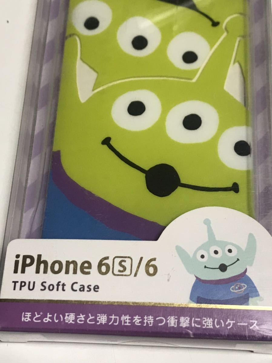  anonymity postage included iPhone6/6s for cover soft case Disney Disney Toy Story Alien TOY STORY new goods I ho n6 iPhone /JK6