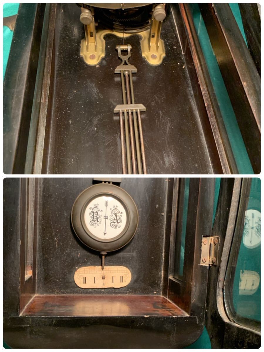 柱時計 振り子時計 掛時計 JUNGHANS ユンハンス ドイツ製 ジャンク品