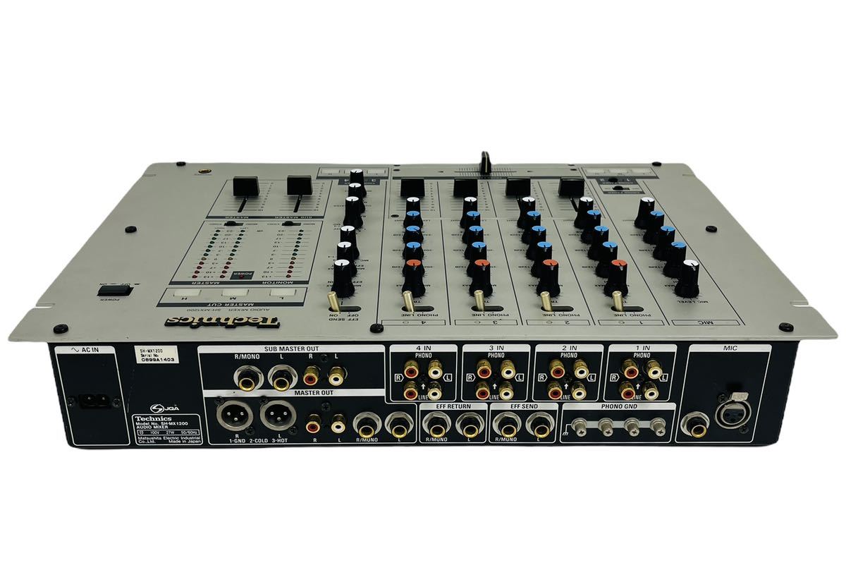 希少 Technics テクニクス AUDIO MIXER オーディオミキサー DJ 