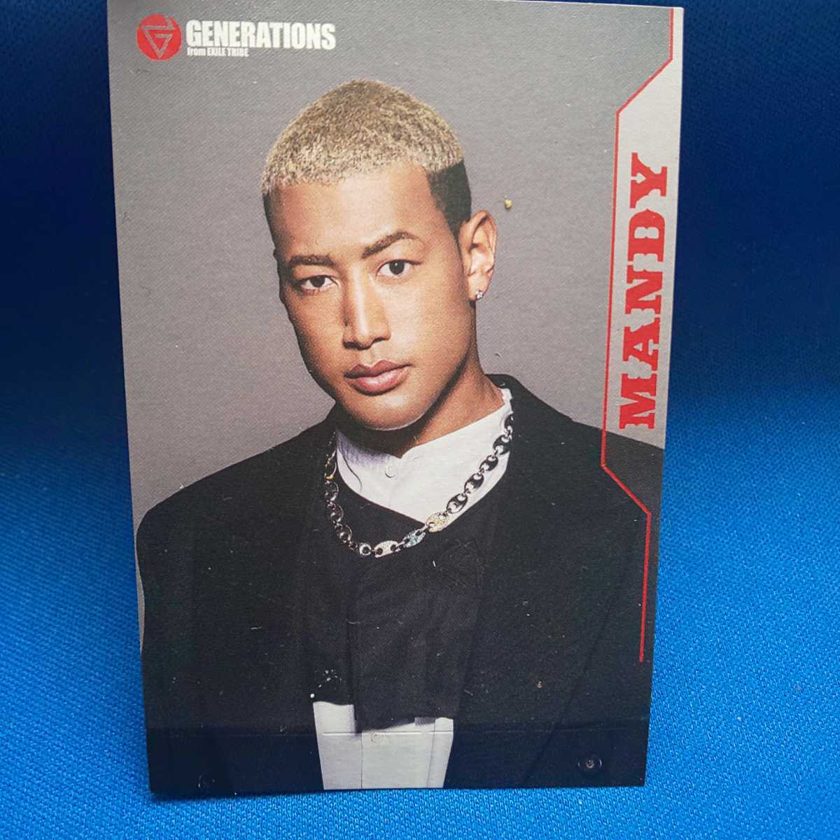 ローソン スピードくじ フォトカード GENERATIONS from EXILE TRIBE MANDY 関口メンディー BIG CITY RODEO