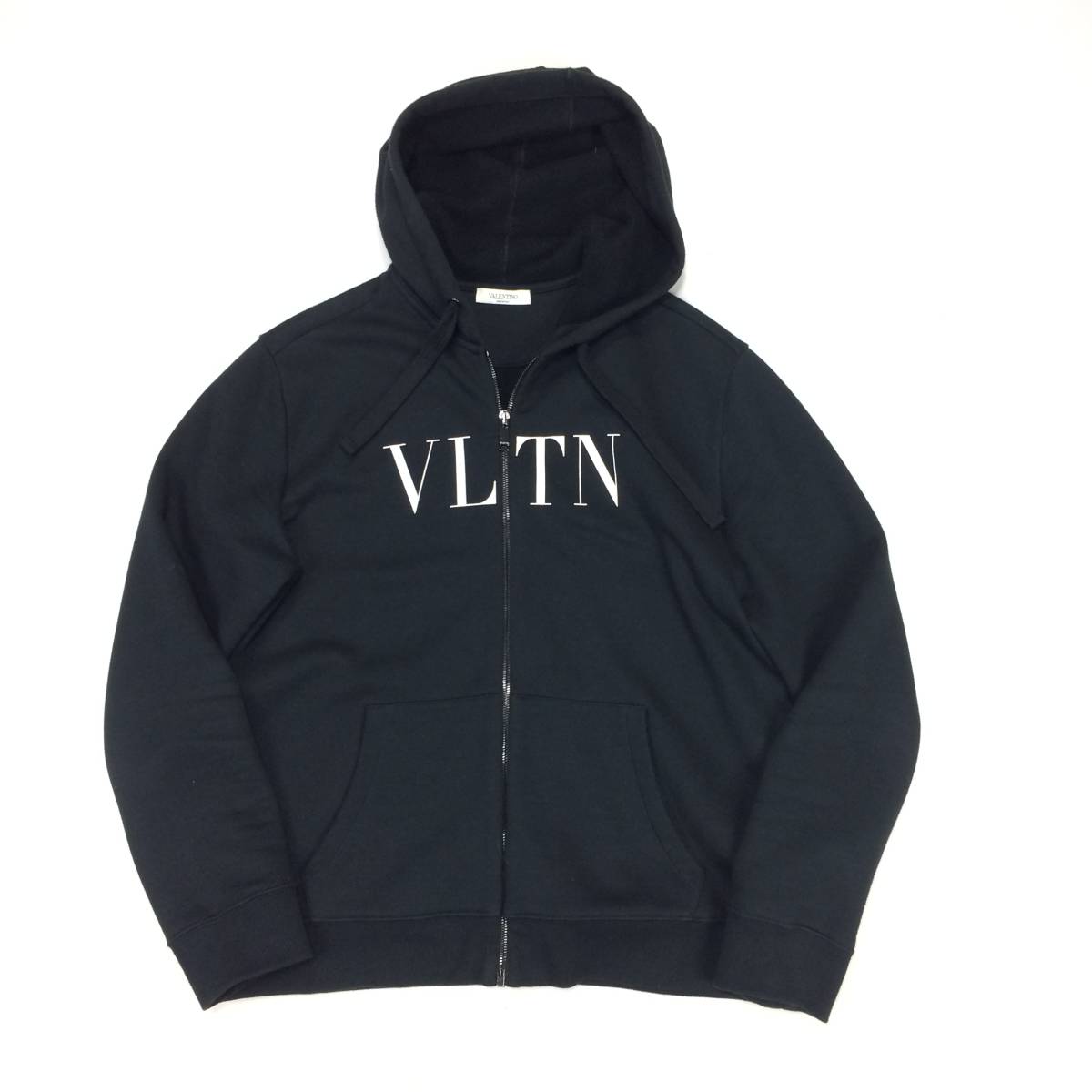 ジャパンタグ VALENTINO/ヴァレンティノ 黒×白 VLTN ホワイトロゴ 