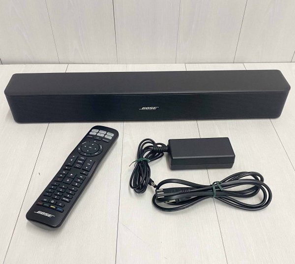 豊富な爆買い BOSE ワイヤレスサウンドバー solo TV SOUND SYSTEM