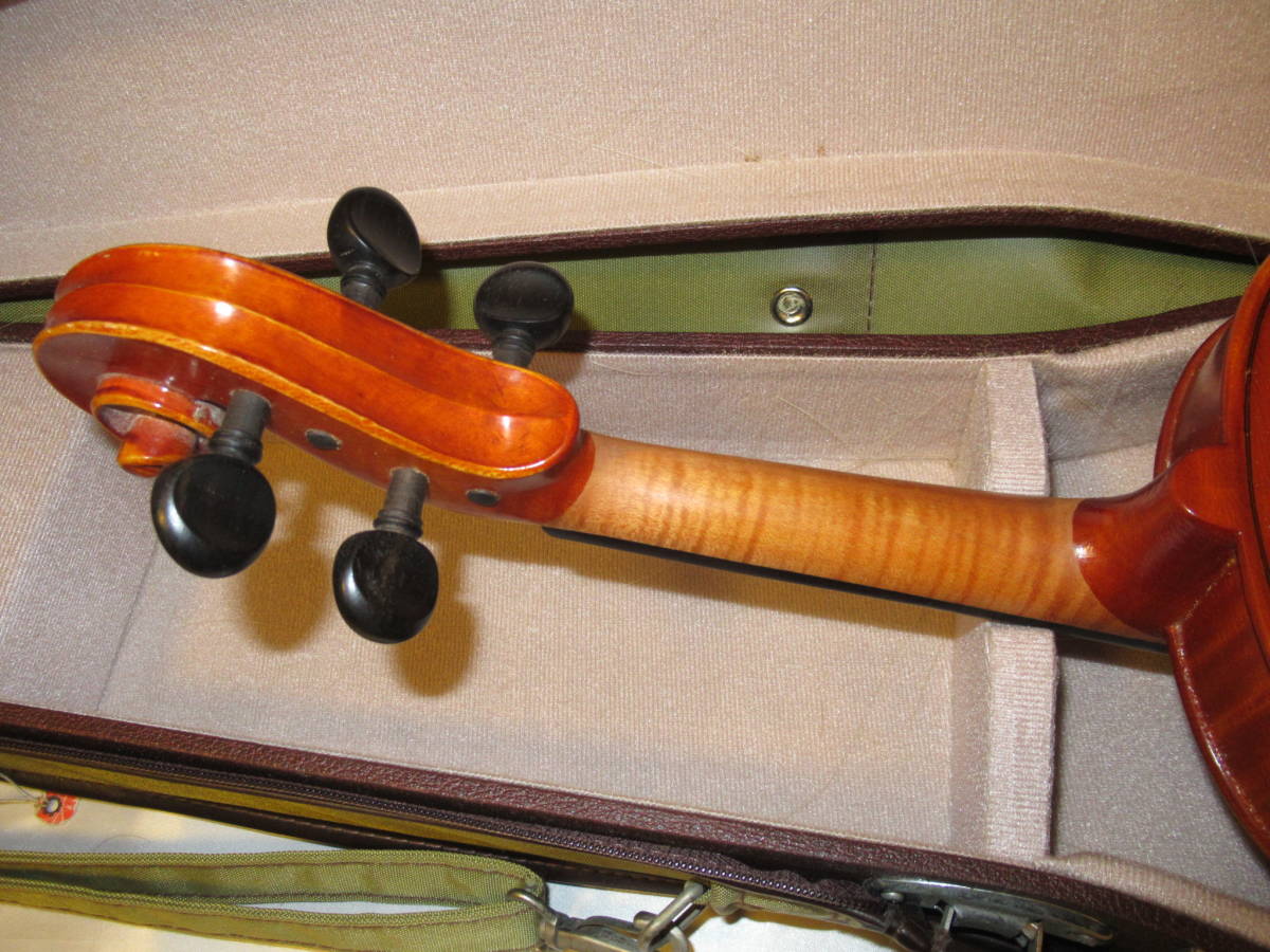 Antonius Stradivarius Cremonensis Faciebat Anno 1713 アントニオ・ストラディバリ 4/4 バイオリン  チェコスロバキア製