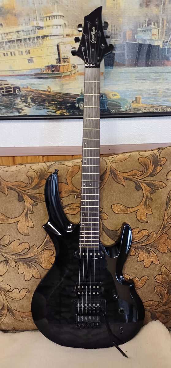 グラスルーツ FR フロイドローズpats 変形ギター ESP disporabudpar