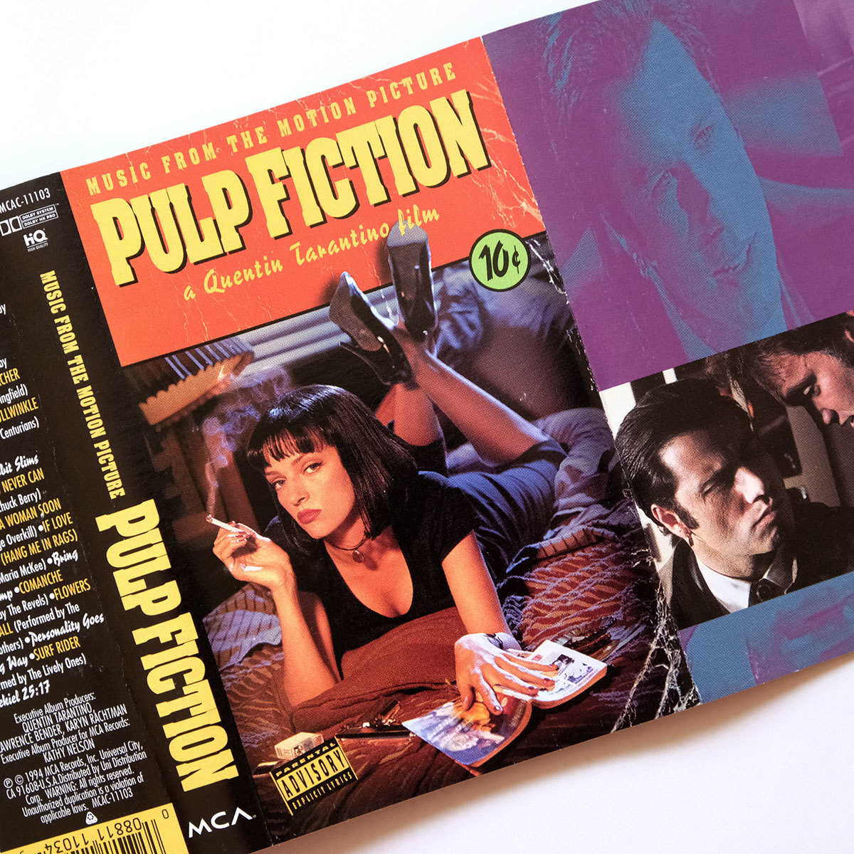 《高音質HQ仕様/ドルビーHX PRO/US版カセットテープ》Pulp Fiction●パルプ フィクション サウンドトラック/タランティーノ/サントラ_画像7