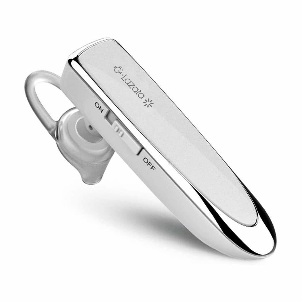 Glazata Bluetooth 日本語音声ヘッドセット V4.1 片耳 高音質 ，、30時間通話可能，CSRチップ搭載 、マイク内蔵 ハンズフリー通話 _画像1