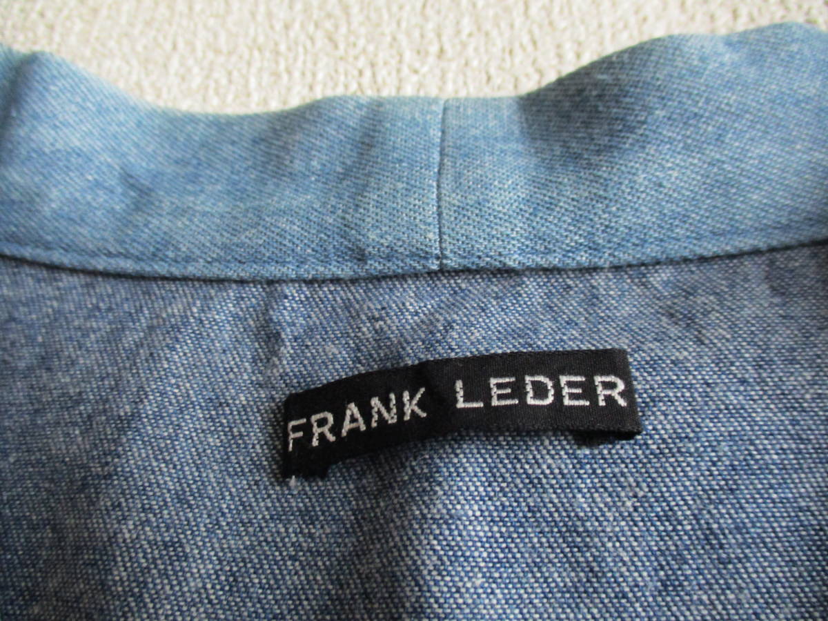  Germany made * S Frank Leader * Denim cardigan * cotton 