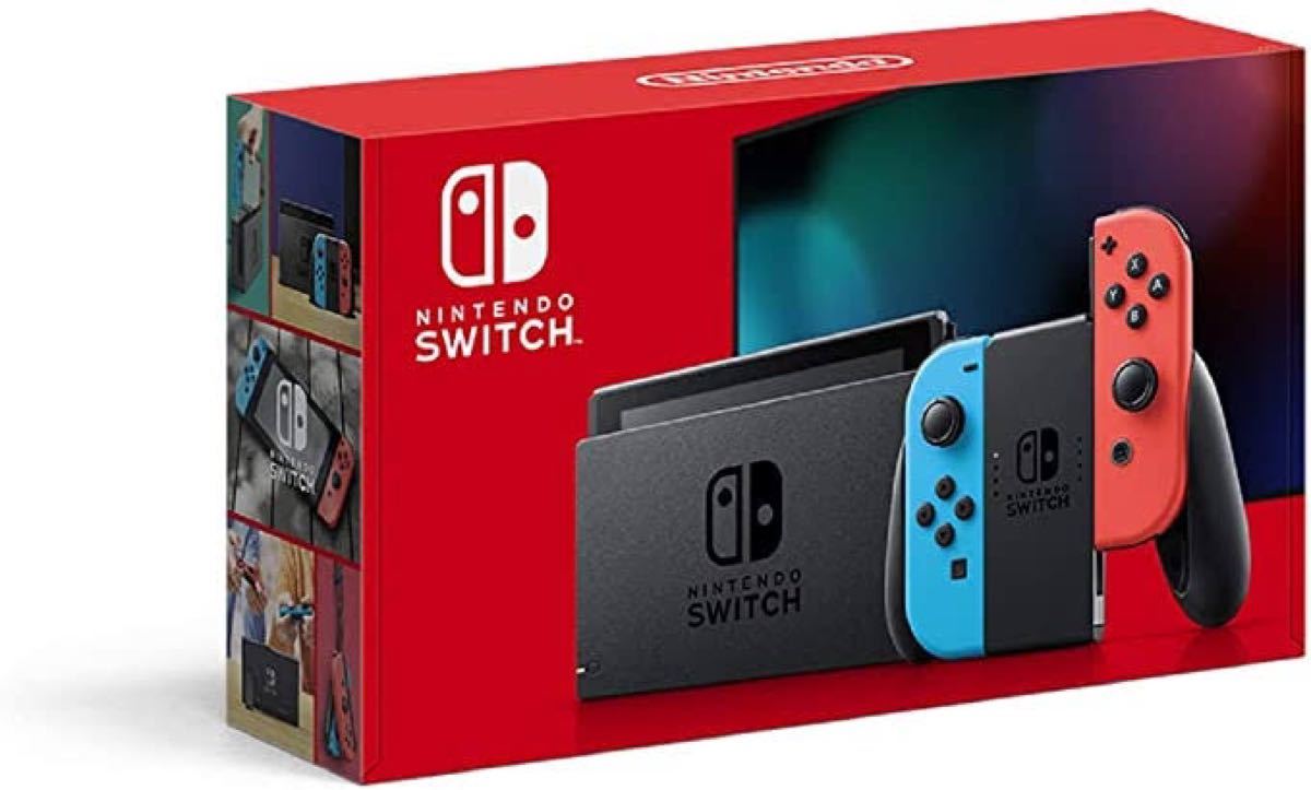 新モデル ニンテンドー Nintendo Switch Joy-Con(L) ネオンブルー/(R
