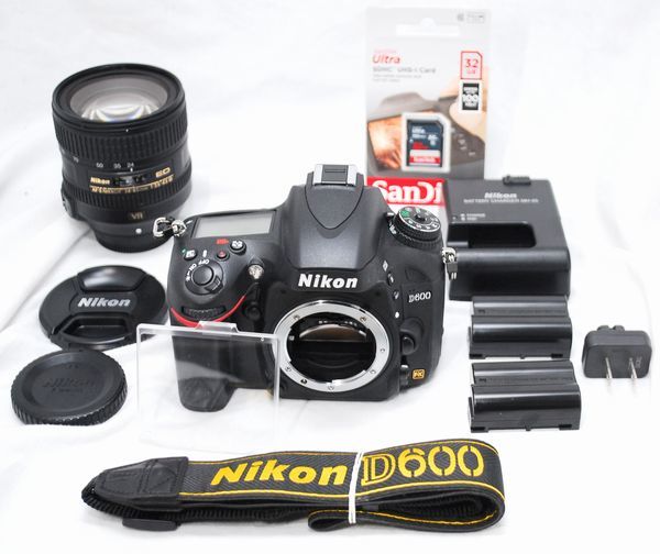 ほぼ新品 29ショット・豪華セット】Nikon ニコン D600 AF-S 24-85mm VR