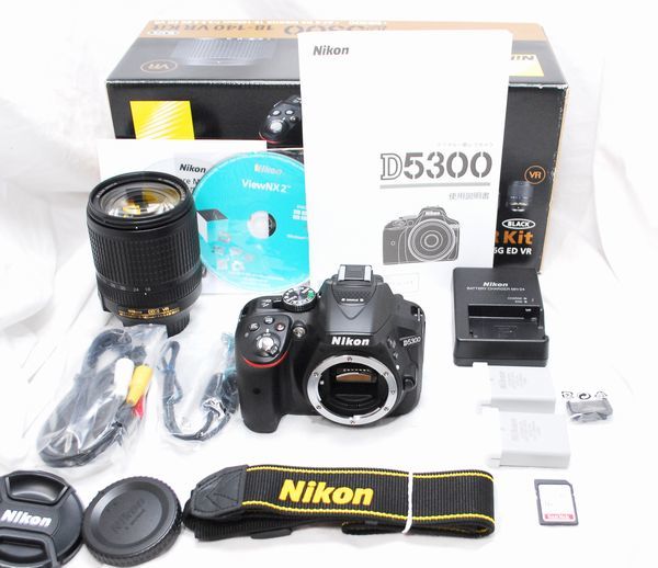 【超美品 8690ショット・付属品完備 豪華セット】Nikon ニコン D5300 AF-S 18-140mm VR_画像1