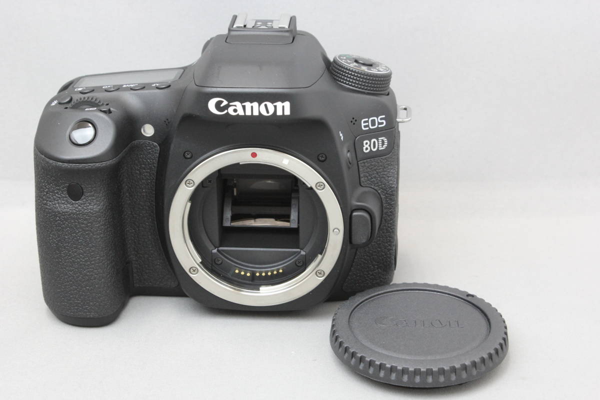 ■アキバカメラ■ No.035 キヤノン（Canon） EOS 80D Body 動作確認済ですが付属品少ないので難あり品です