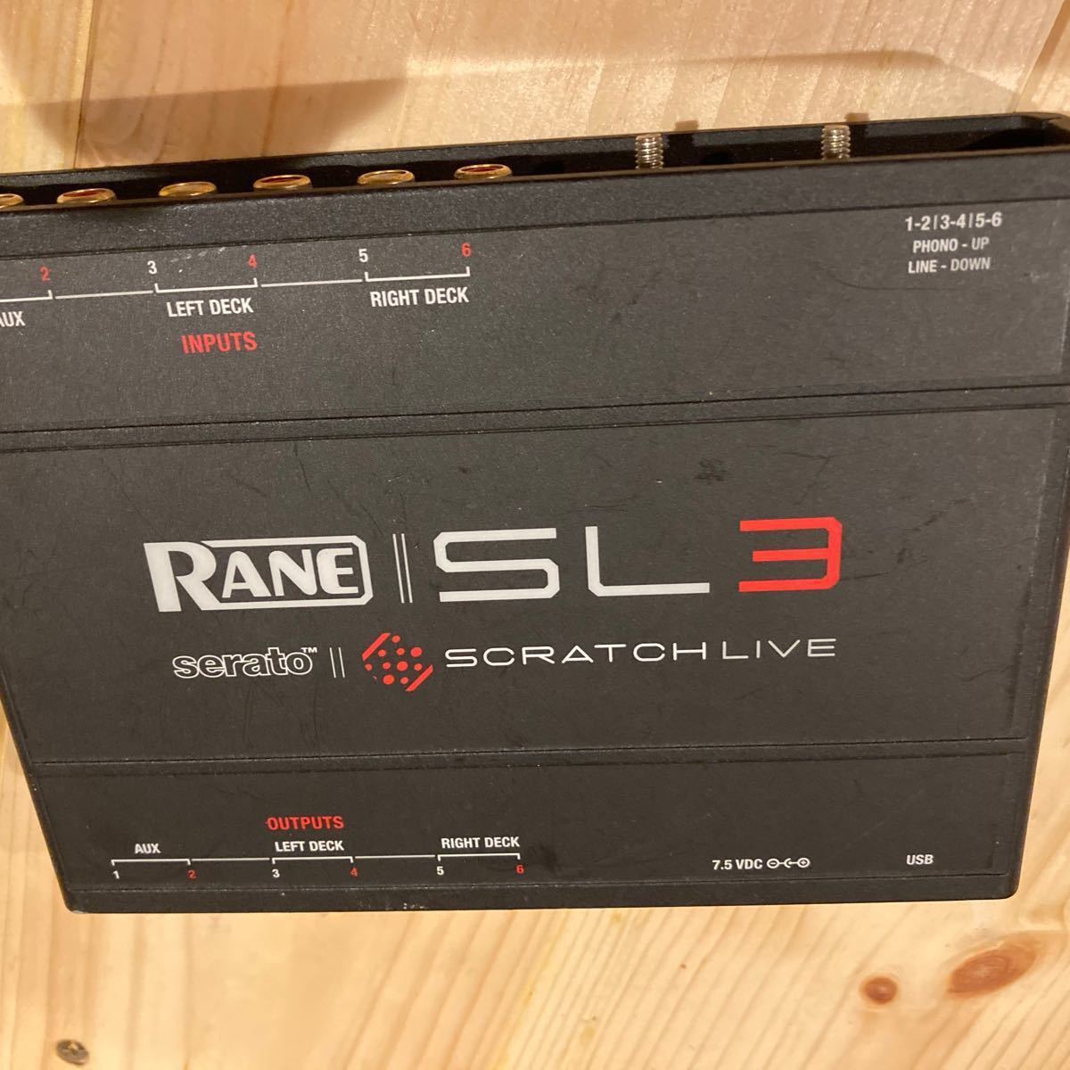 Rane Scratch Live SL3 CD Serato セラート SL1 SL2 SL4 インターフェース PCDJ