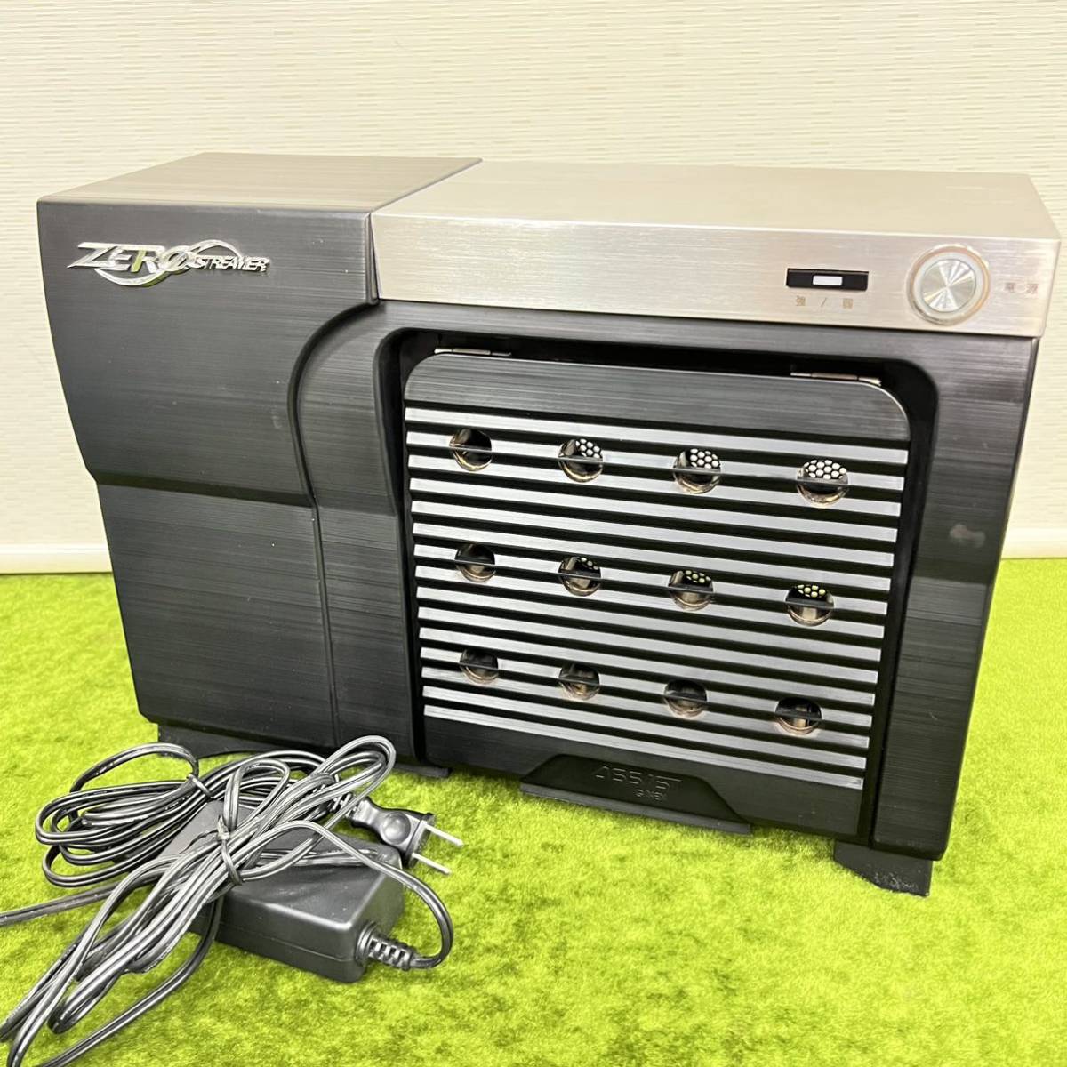 ゼロストリーマー ZERO streamerマイナスイオン発生器 AG-12ZS 海外で