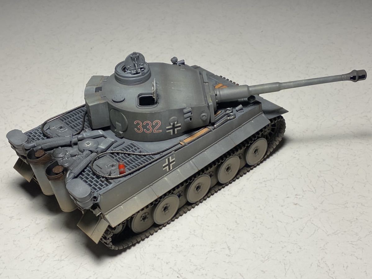 タミヤ 1/ 35 ドイツ重戦車 タイガーI 初期生産型 332号車 タミヤ 1/ 35 ドイツ重戦車 タイガーI 初期生産型 332号車