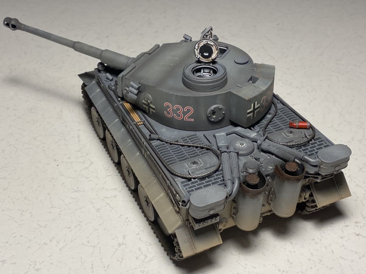 タミヤ 1/ 35 ドイツ重戦車 タイガーI 初期生産型 332号車 タミヤ 1/ 35 ドイツ重戦車 タイガーI 初期生産型 332号車