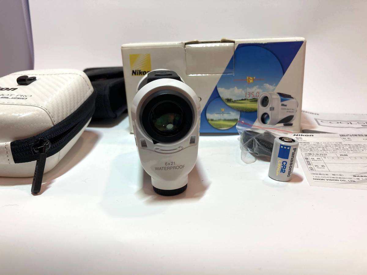 Nikon クールショットプロ スタビライズド レーザー距離計 ハード
