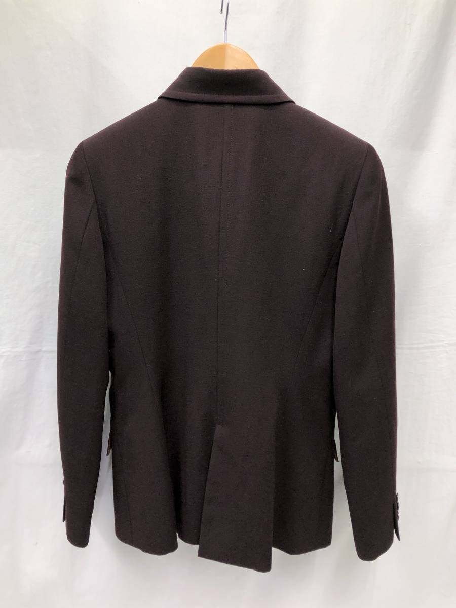 PS Paul Smith Women ジャケット サイズ42 約Mサイズ相当 ダークブラウン レディース 総裏地 ポールスミス ウィメン 22030901