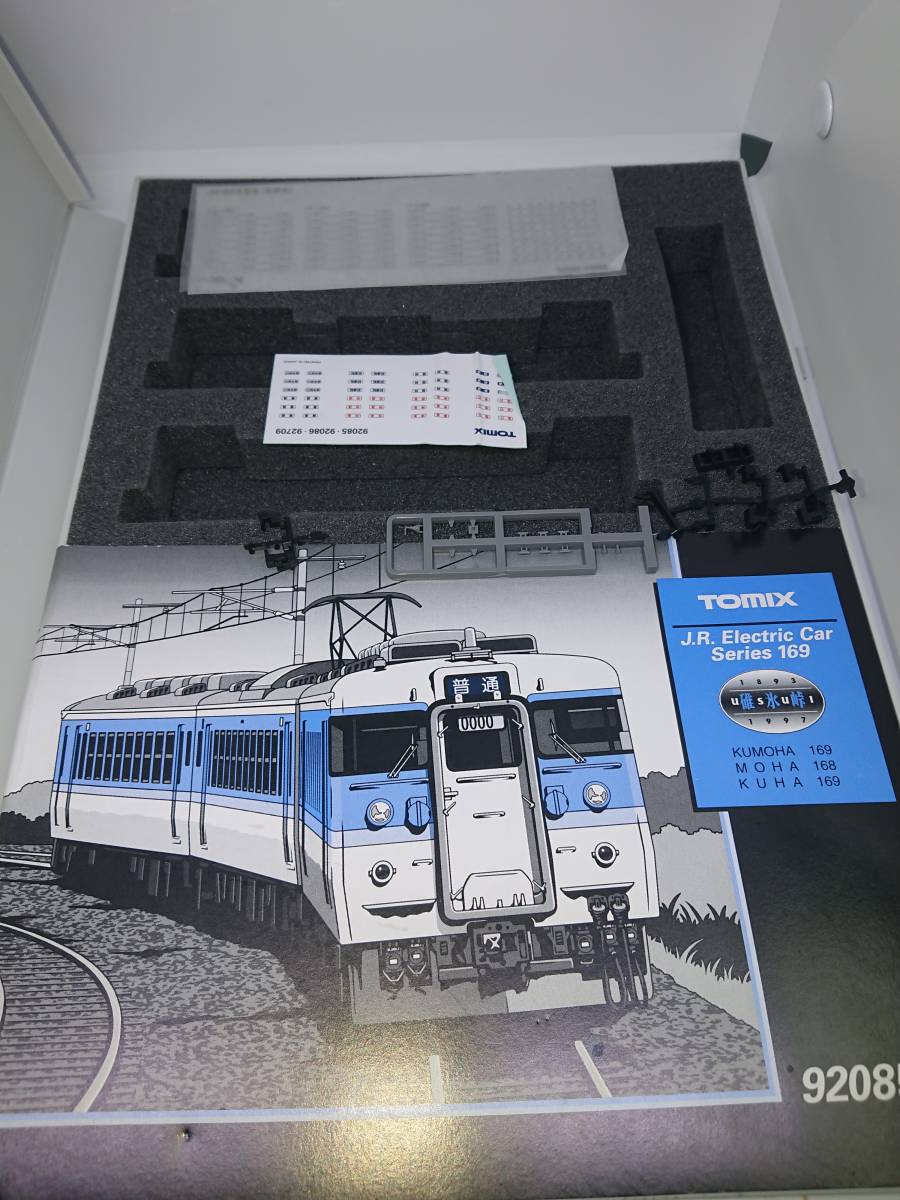 日本産 Tomix 92444 JR169系長野色3両基本セット 鉄道模型