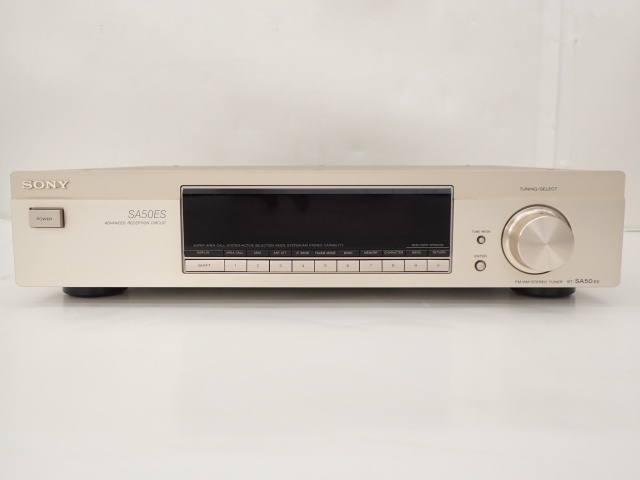安心保障付き SONY FM/AMステレオチューナー ST-SA50ES ラジオ