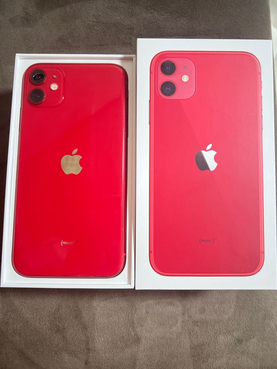 iPhone 11 (PRODUCT)RED 64 GB SIMフリー値下げ可能 スマートフォン本体 スマートフォン/携帯電話 家電・スマホ・カメラ 生産停止