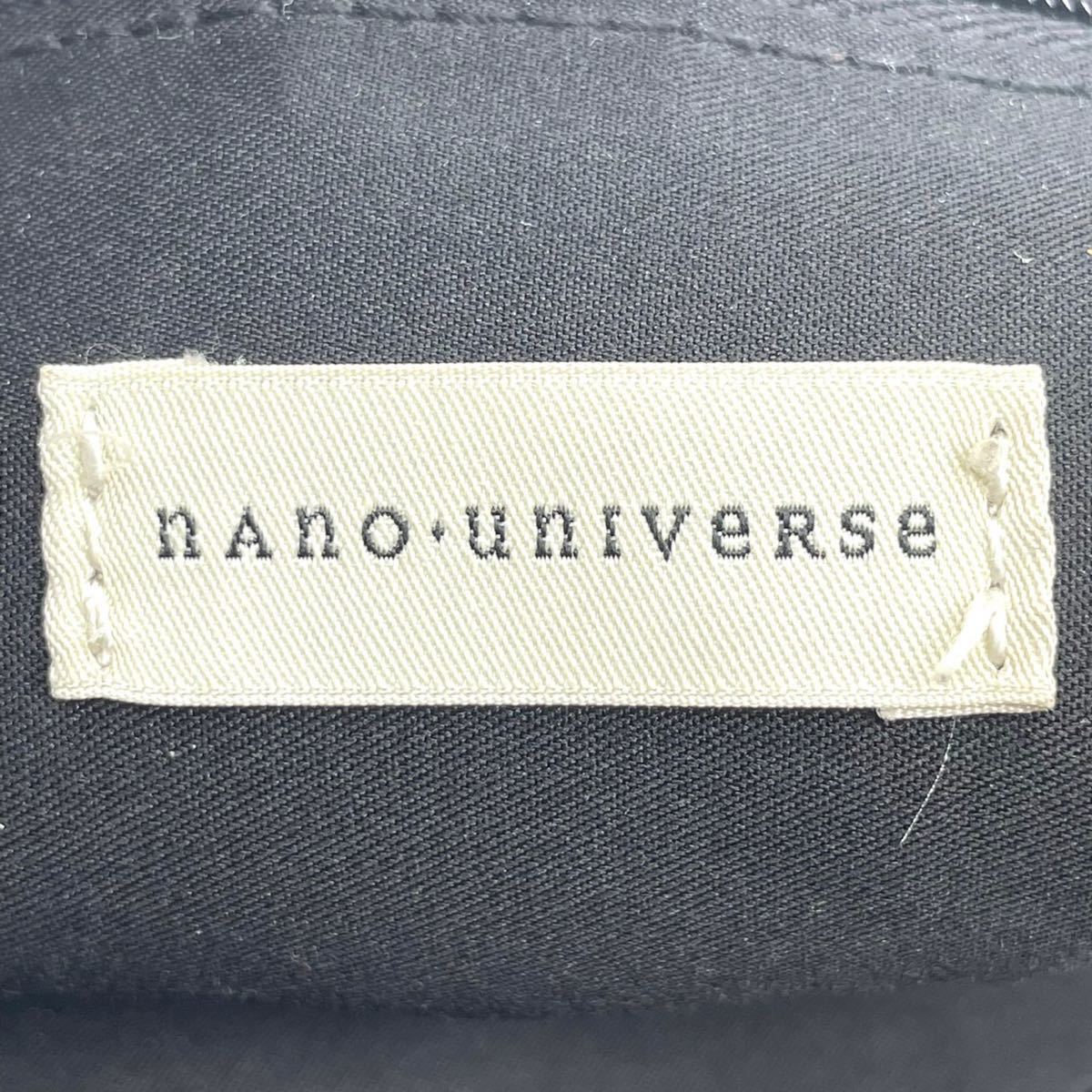 1円《美品》NANO UNIVERSE ナノユニバース トートバッグ ビジネスバッグ ブリーフケース A4サイズ収納可 ダンヒル ブラック コーチ メンズ_画像10