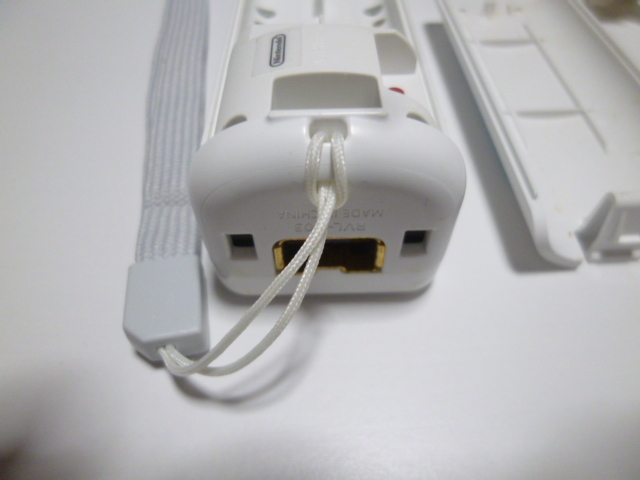 RNS043【即日配送 送料無料 動作確認済】Wii リモコン ヌンチャク　ストラップ　セット　純正品　RVL-003 白　ホワイト 