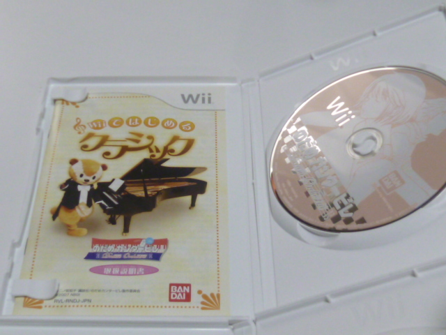 A6【即日発送 送料無料】Wiiソフト　のだめカンタービレ　Wiiミュージック　Music （動作確認済）
