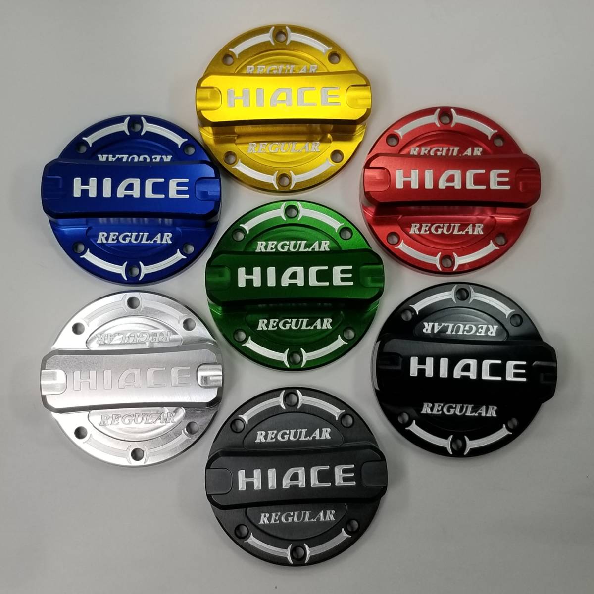 レギュラー用》1円スタート【アルミ削り出し】☆ハイエース専用◇HIACE