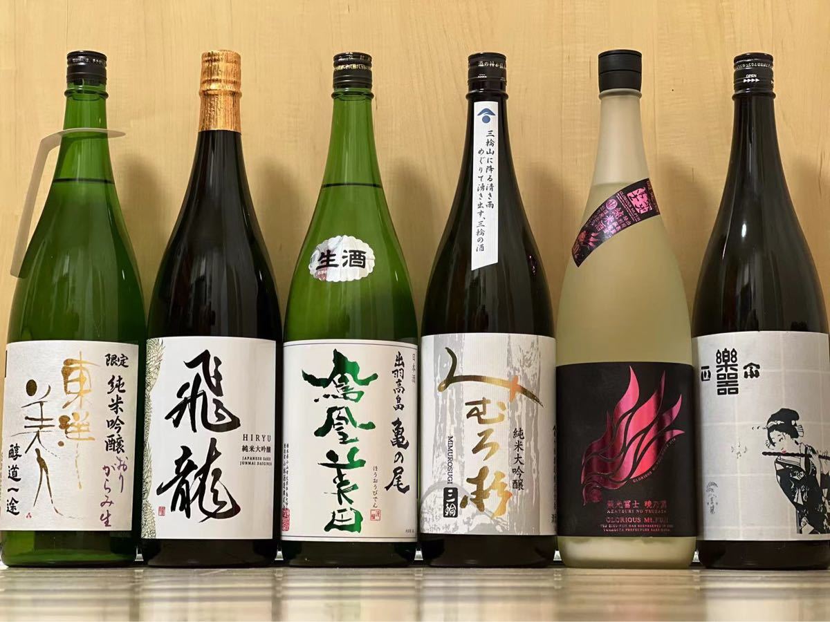 超可爱の飲料/酒日本酒6本セット 1800ml（¥14,000） ecovitaconstrutora.com.br