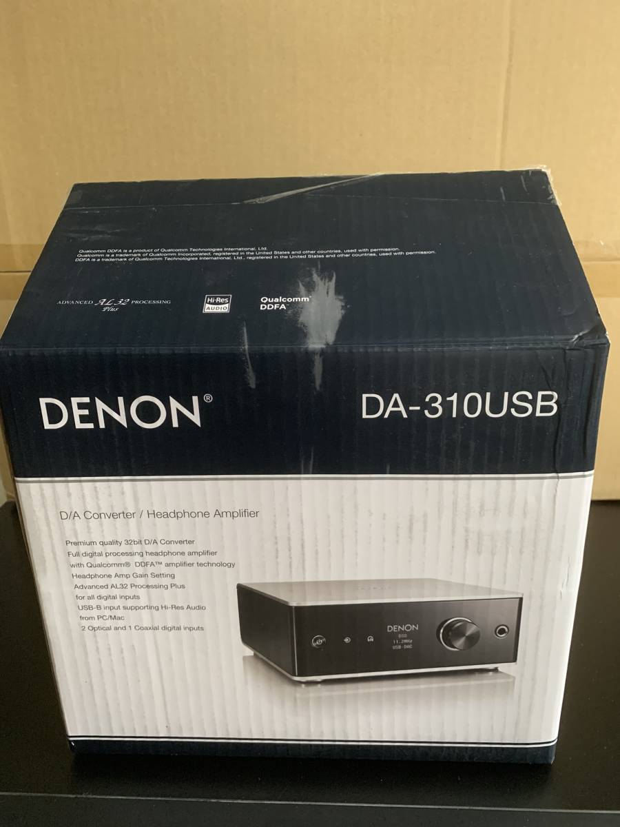 デノン Denon DA-310USB ヘッドホンアンプ USB-DAC 使用回数2回 2019年